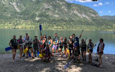 Športni tabor v Bohinju