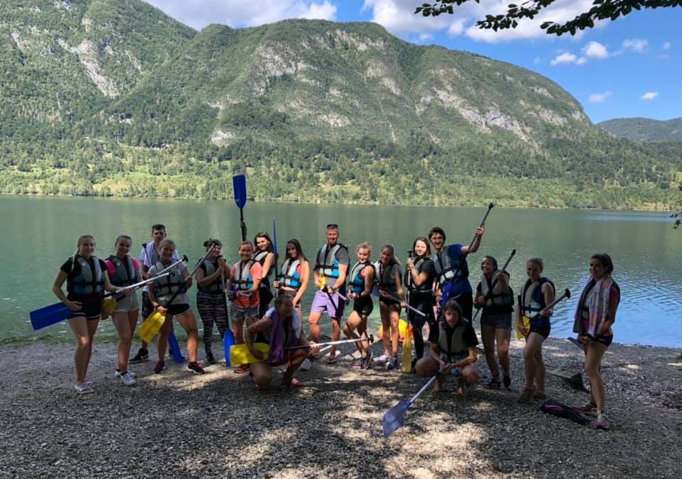 Športni tabor v Bohinju